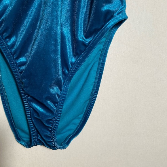 The Bikini Lab Dip Dye Velvet One Piece Swim Suit - Picture 5 of 9